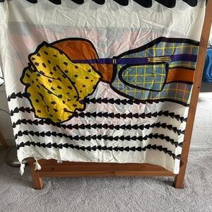 Colorful Graphic Print Scarf